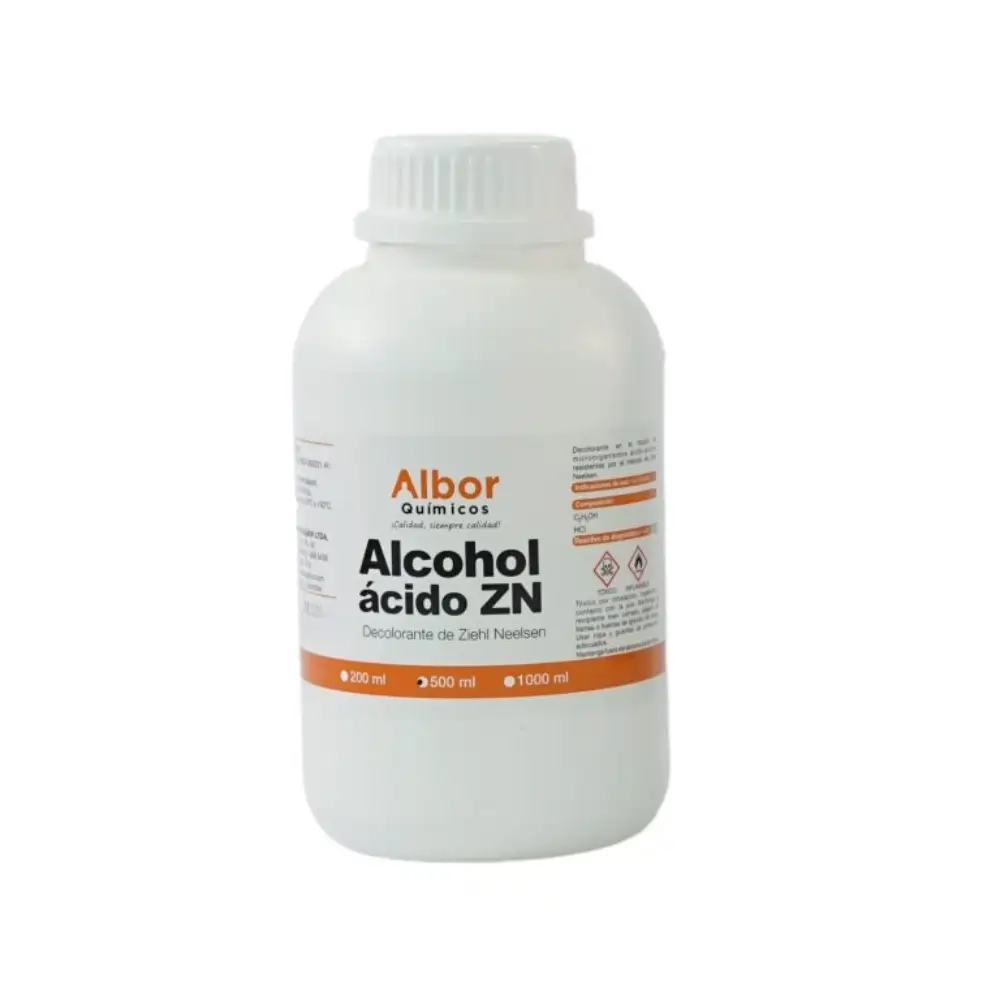 Alcohol Ácido ZN (Solución Decolorante Ziehl Neelsen)